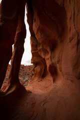 Red rock sandstone
