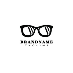 sunglasses logo icon design template illustration