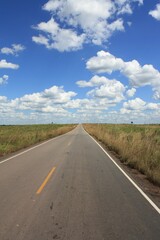 Naklejka premium road to the sky