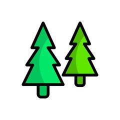 Spruce Tree Illustration