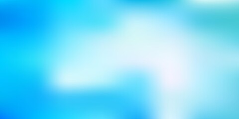 Light blue vector blurred layout.