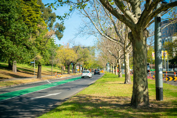 オーストラリアのメルボルンの観光名所を旅行する風景 Scenes from a Trip to Melbourne, Australia