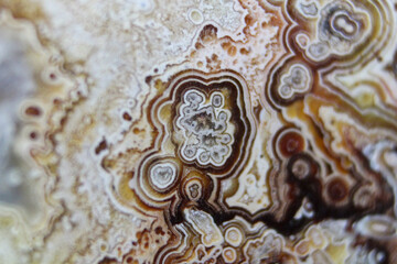 Macro 4K Mexican Laced Agate 