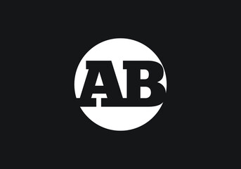 AB latter icon design for your business