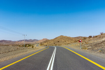 Fototapeta na wymiar Roads in Saudi arabia