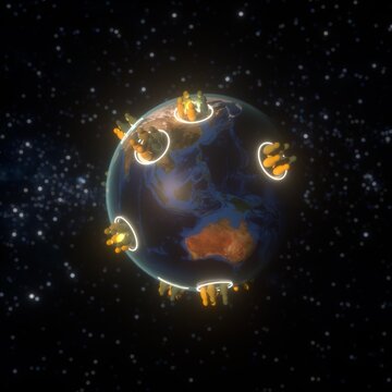 Earth with People Networking