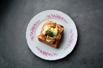 果物のトースト