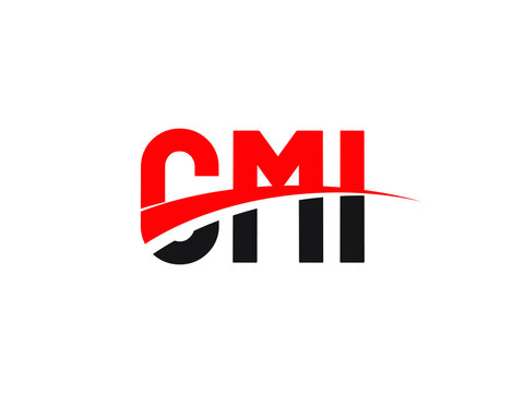 CMI Letter Initial Logo Design Vector Illustration