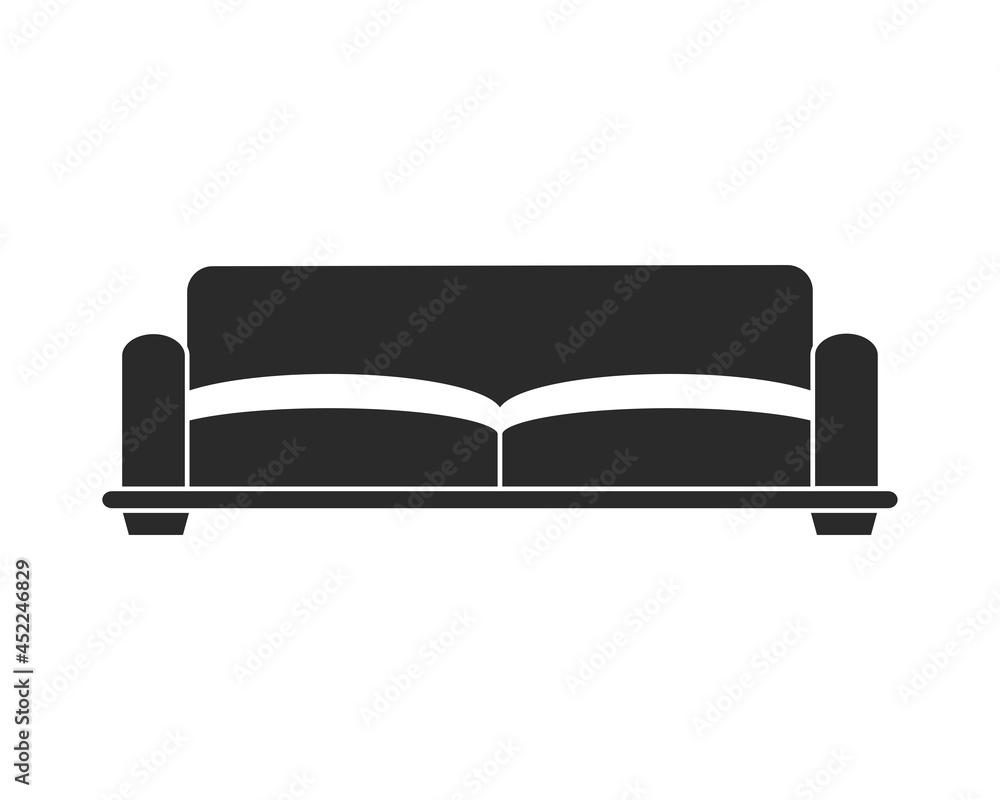 Sticker pictogram sofa furniture