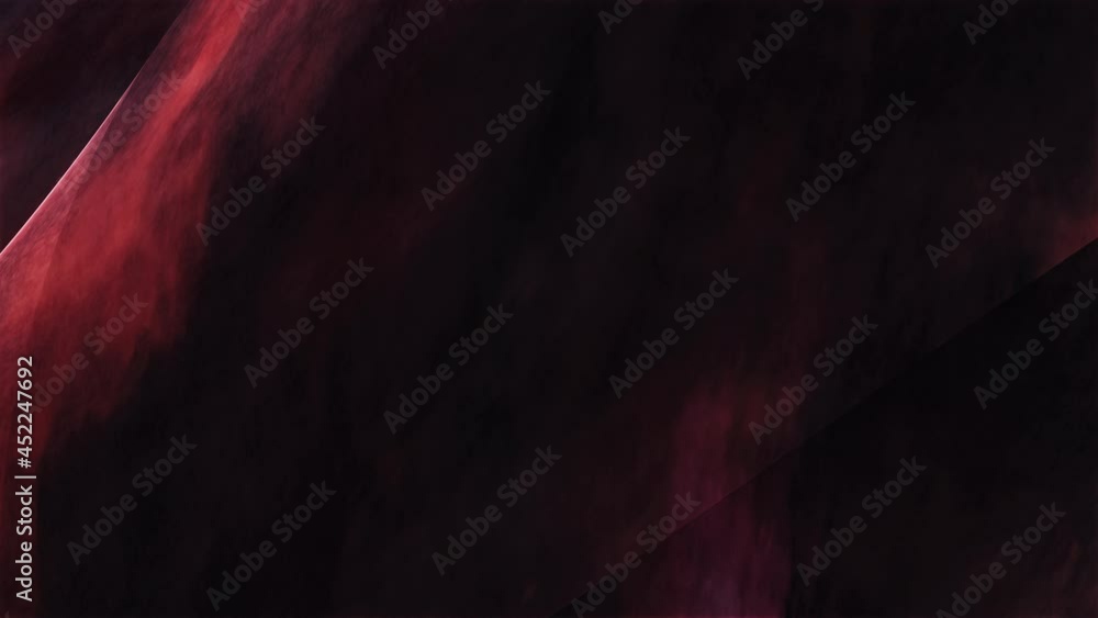 Poster abstract background with animation of waving glow red surface 4k 3d seamless loop science technology