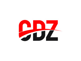 CDZ Letter Initial Logo Design Vector Illustration