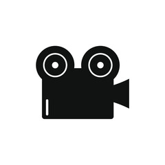 vector image of a movie player