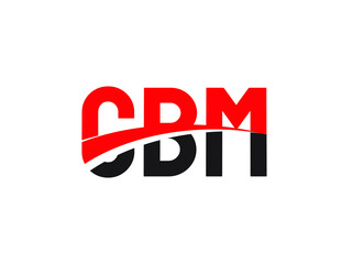 CBM Letter Initial Logo Design Vector Illustration