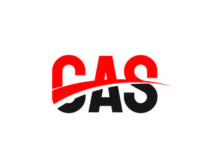 CAS Letter Initial Logo Design Vector Illustration