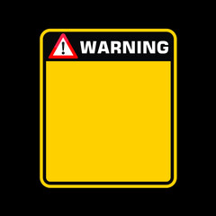 WARNING, SIGN AND LABEL VECTOR