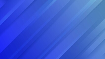 Trendy Abstract Diagonal Stripes Gradient Blue Background. Can Be Used For Banner, Frame, Wallpaper, Cover Or Frame