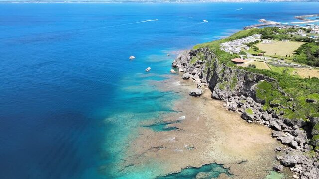 4Kドローン空撮・伊良部島・青の絶景・サバウツガー