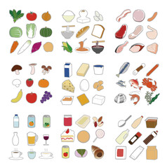 食品分類　食材　健康
