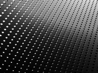 Dark silver round dots decorative background