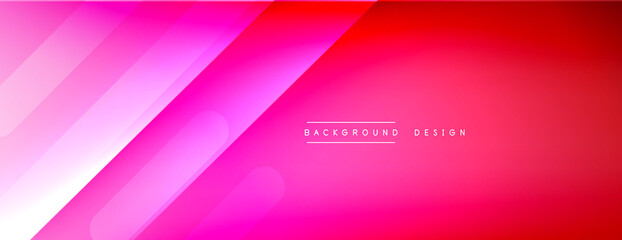 Dynamic lines abstract background. 3D shadow effects and fluid gradients. Modern overlapping forms