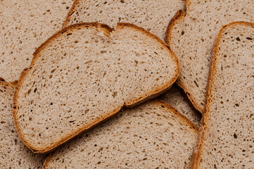 Mischbrot in Scheiben vom Bäcker