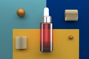 Dropper Bottle Top View