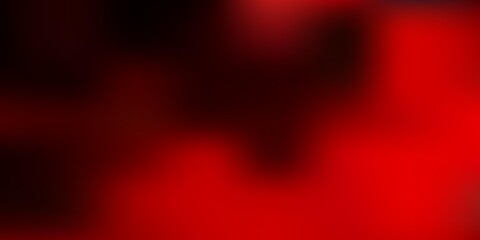 Dark red vector blurred texture.