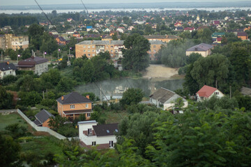 Fototapeta premium view of the old town