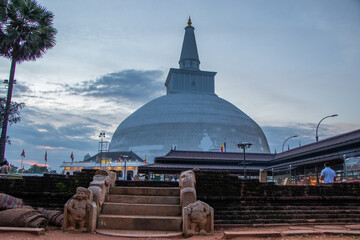The Ruwanweli Maha Seya, also known as the Mahathupa is a stupa in Anuradhapura, Sri Lanka. Two...