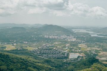 Obraz premium China ethnic buildings and objects in Sanya Hainan