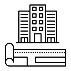 Obraz premium Blueprint