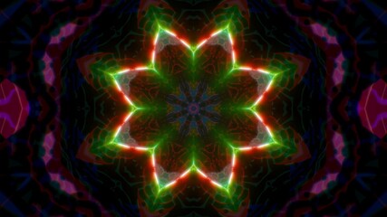 Abstract Colorful Kaleidoscope