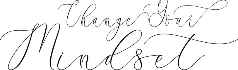 handwritten typography calligraphic lettering text