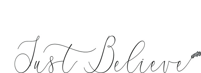 Vector illustration Calligraphy  Lettering Text