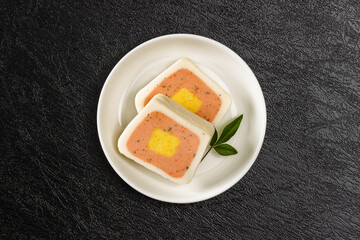 典型的なおせち料理　Japanese food  New Year dishes (OSECHI)