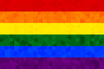 Rainbow flag background. Lgbt concept
