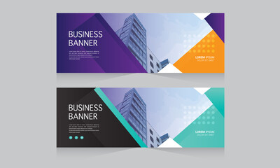 professional corporate business banner design