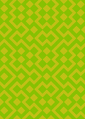 Abstract Geometric Pattern generative computational art illustration