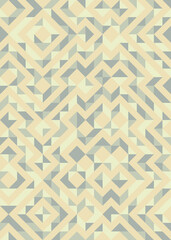 Abstract Geometric Pattern generative computational art illustration