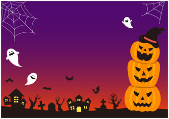 ハロウィン　フレーム　デザイン