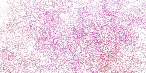 Light blue, red vector texture with memphis shapes.