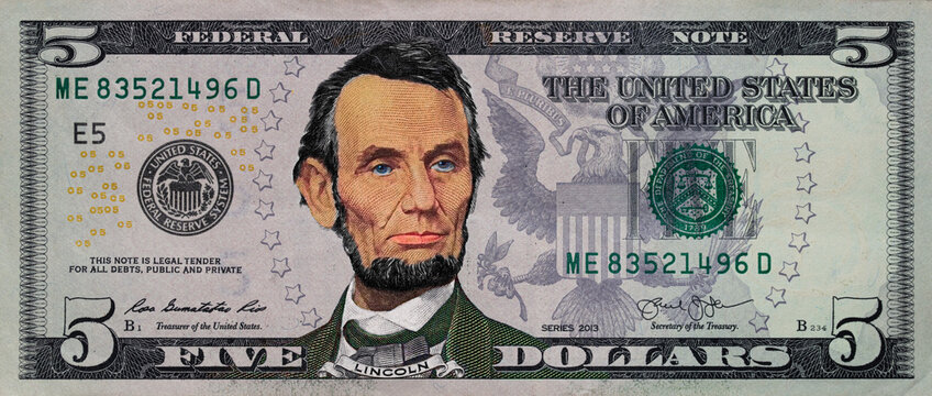 Five dollar bill hi-res stock photography and images - Alamy