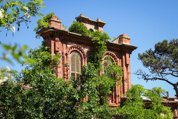 Obraz premium House of Leon Trotsky in Buyukada Island in Istanbul, Turkey