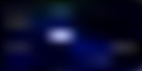 Dark multicolor vector blur template.