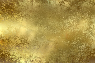 Golden Abstract  decorative paper texture  background  for  artwork  - Illustration
