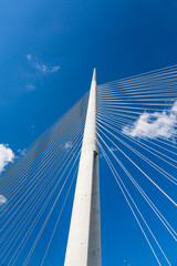 セルビア　ベオグラードのアダ橋