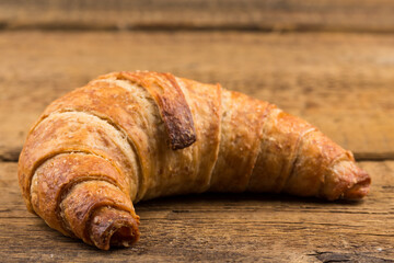 Fresh baked croissants