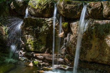 Wasserfall Bad Kohlgrub Germany Bayern