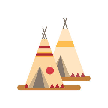 North America's Indian tent.