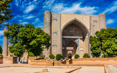 Bibi-Khanym Mosque in Samarkand, Uzbekistan